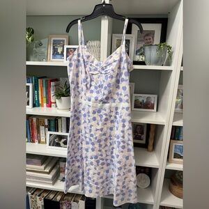 SALE: 3/$25 - Ann Taylor - EUC - Sz 14 - purple, pink, cream  - sleeveless dress